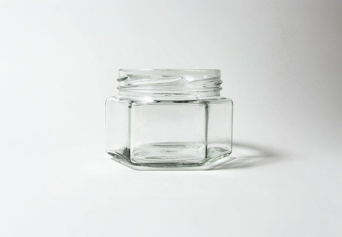 Borcan 250 ml Hexagonal