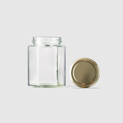 Borcan 196 ml Hexagonal