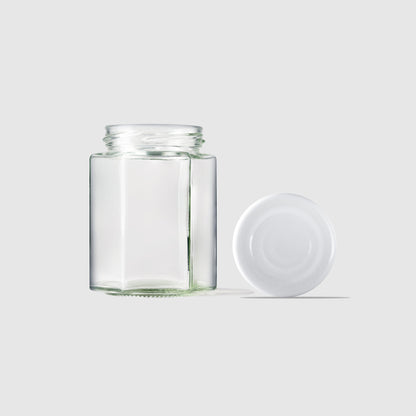Borcan 280 ml Hexagonal