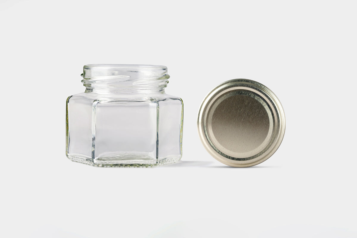 Borcan 250 ml Hexagonal