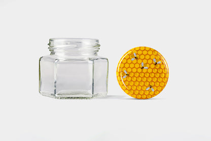 Borcan 250 ml Hexagonal