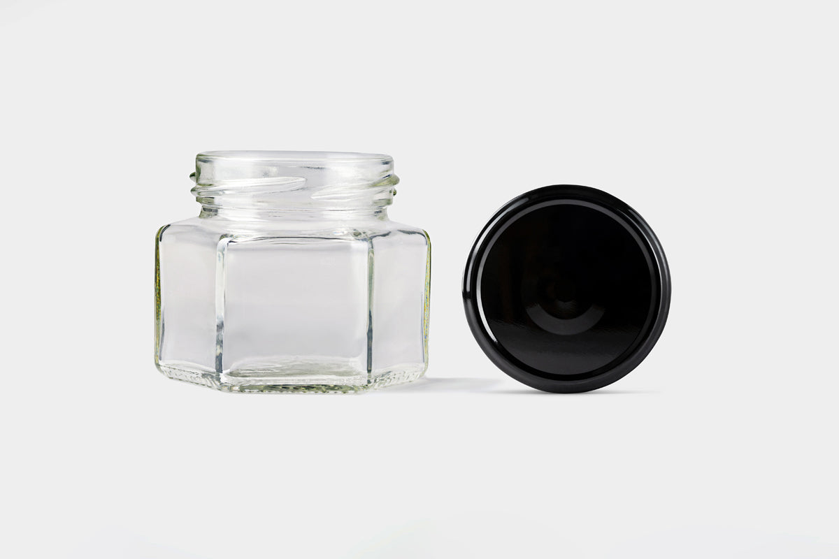 Borcan 250 ml Hexagonal