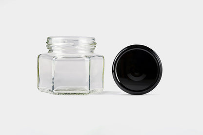 Borcan 250 ml Hexagonal