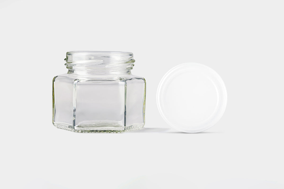 Borcan 250 ml Hexagonal