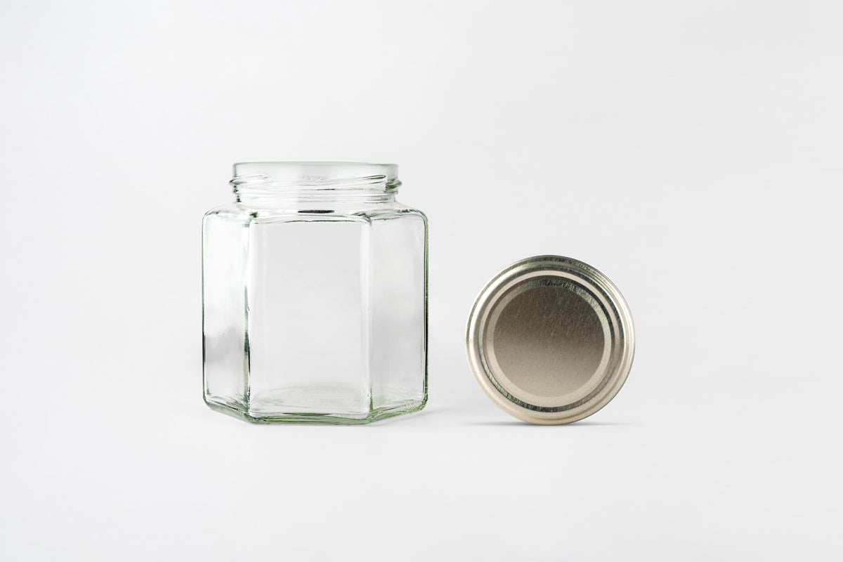 Borcan 360 ml Hexagonal