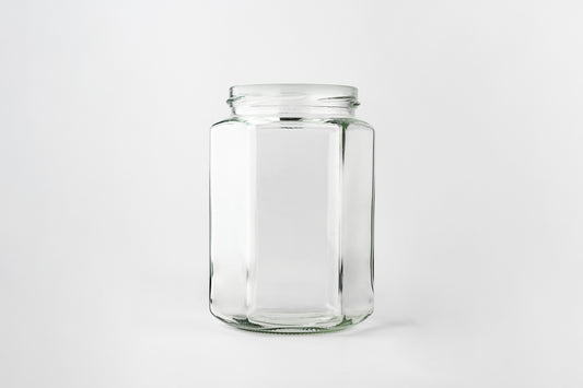 Borcan 770 ml Hexagonal
