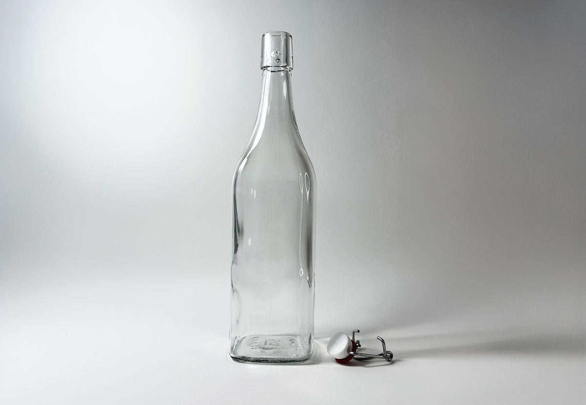 Sticla 1000 ml  Costolata cu Dop Sarma