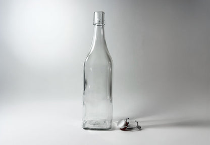 Sticla 1000 ml  Costolata cu Dop Sarma