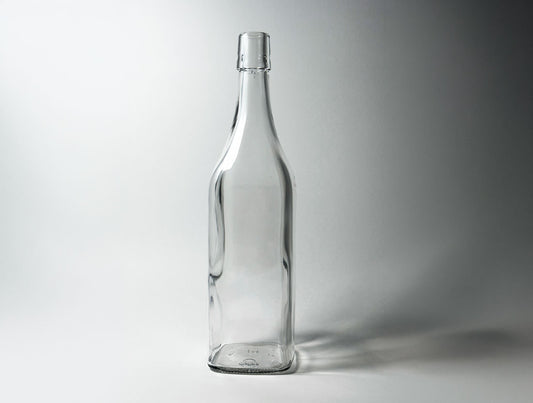 Sticla 1000 ml  Costolata cu Dop Sarma